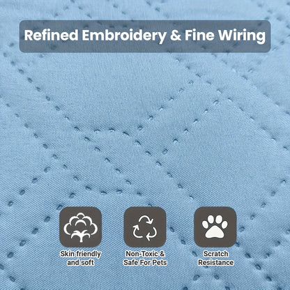 New Dog Cooling Mat Summer Washable Portable Pet Coolings Pad for Dogs Cat Ice Silk Blanket Sofa Breathable Sleeping Mat