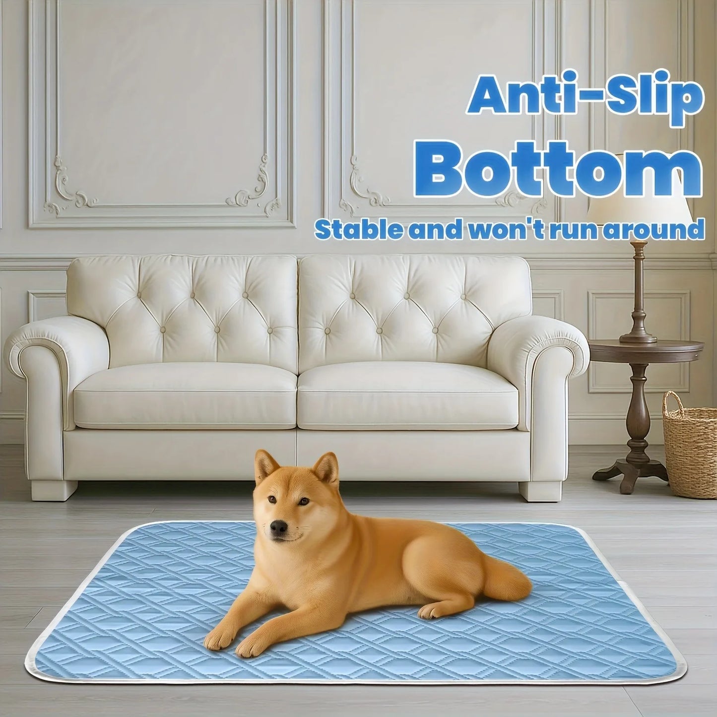 New Dog Cooling Mat Summer Washable Portable Pet Coolings Pad for Dogs Cat Ice Silk Blanket Sofa Breathable Sleeping Mat